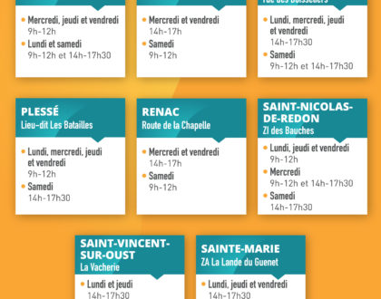 Réouverture de la Déchèterie de Renac ...