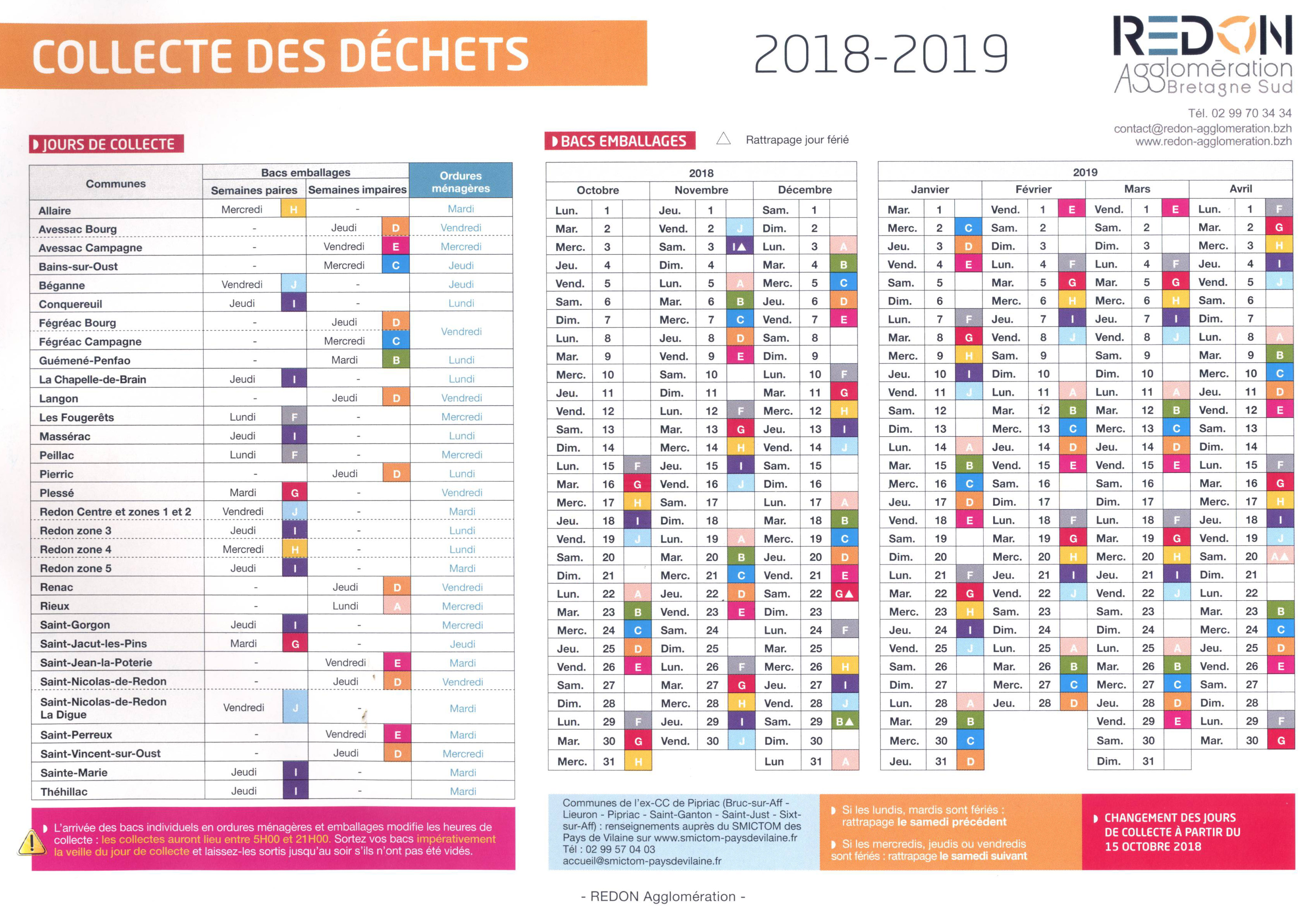 La collecte des déchets évolue ....