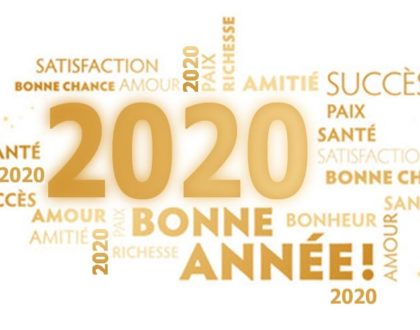 Bonne année 2020