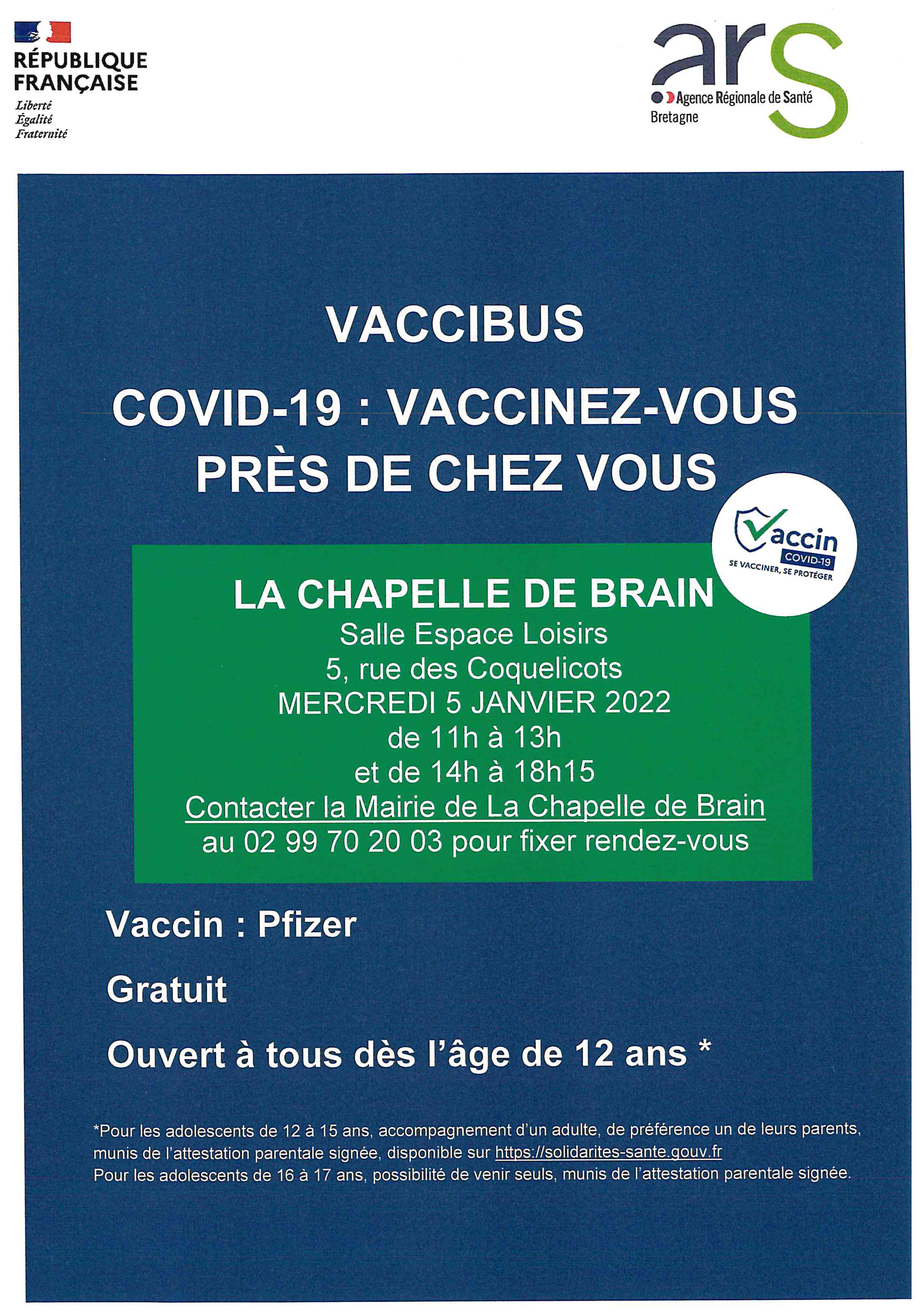 Vaccination sur la Commune