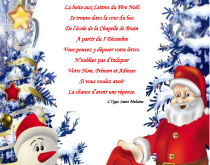 Boite aux lettres du Père Noël