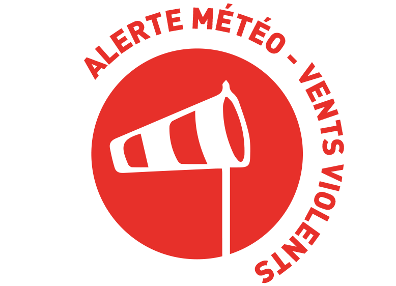 Alerte tempête - Message de la préfecture