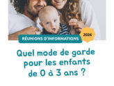 Réunions d'informations choix du mode de garde des enfants