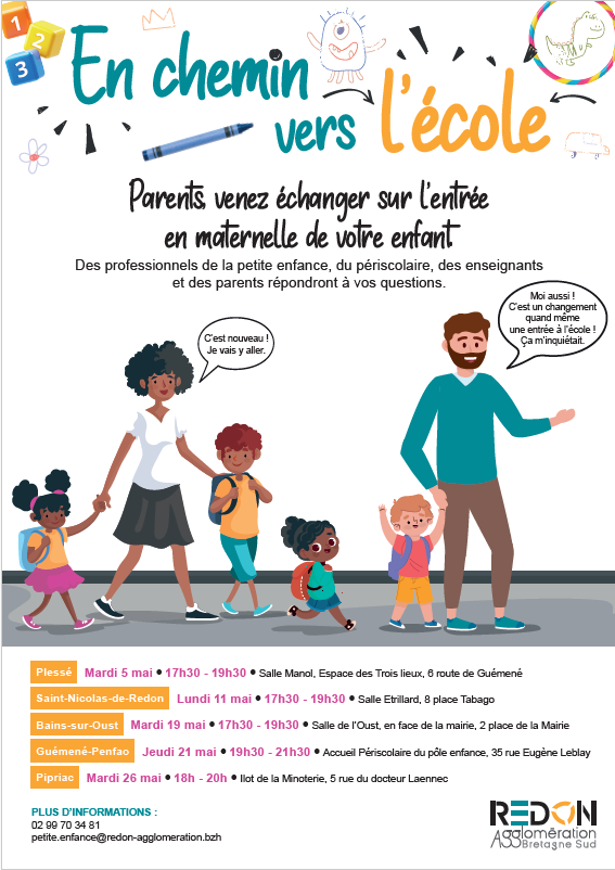 💼 En chemin vers l'école