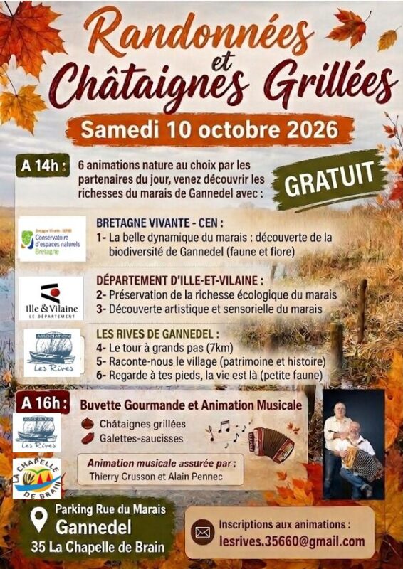 🍂 Randonnée et Châtaignes grillées 🌰