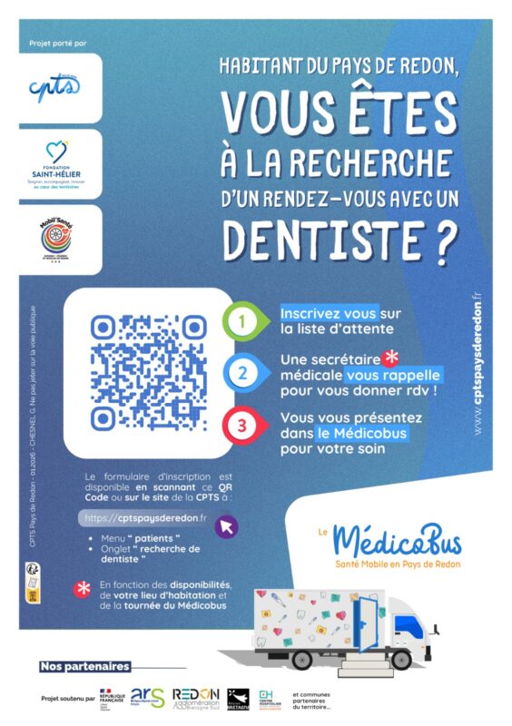 🦷 Besoin d'un dentiste - Le MédicoBus est là 🦷