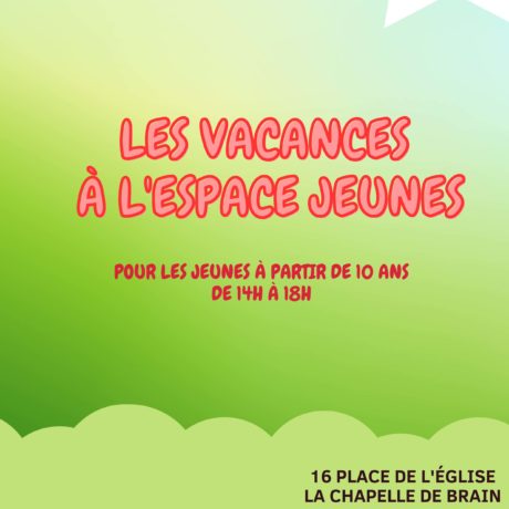 Les vacances de printemps au centre de loisirs et à l'espace jeunes