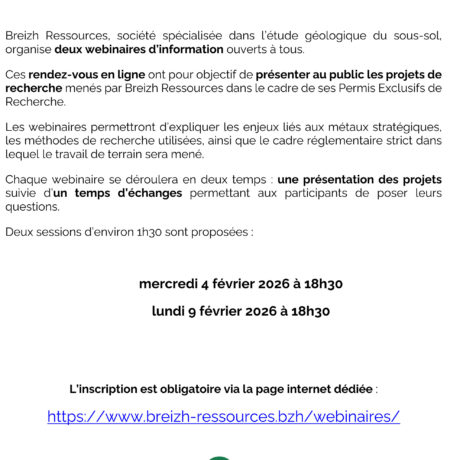 Webinaire Breizh Ressources - Projet Taranis